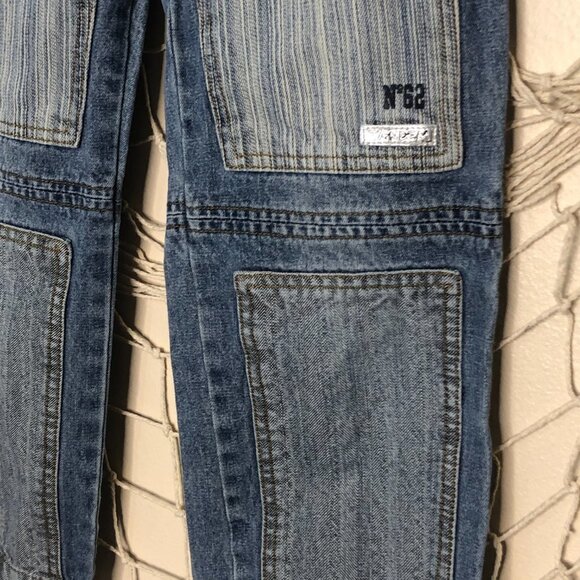Vintage 1990s TANDEM Boy's No. 62 Indiana Varsity Jeans 5 - Picture 3 of 13